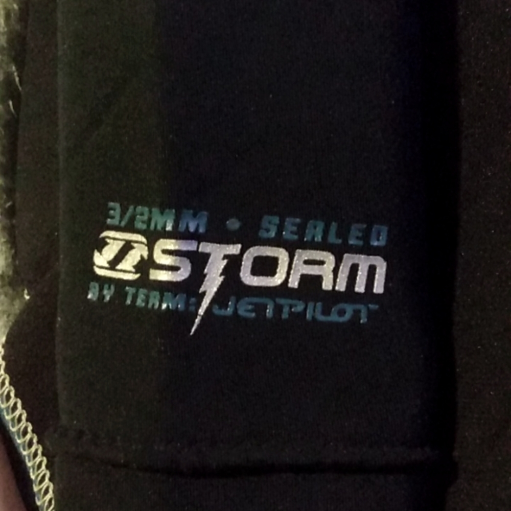 Men's wet suit by Team Jetpilot. Storm